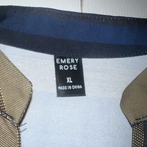 Pocket Notched Long Sleeve